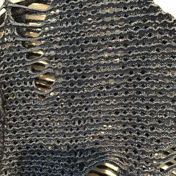 Casadei Crochet Top with Fringe Hemline - Picture 7 of 14